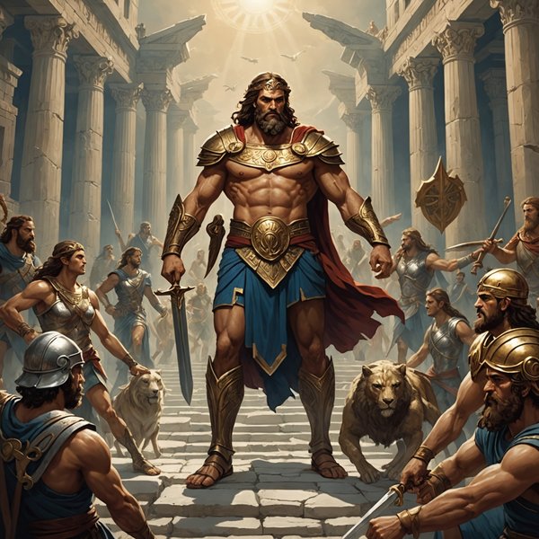 Quels sont les défis de la création d'un jeu de rôle basé sur la mythologie grecque ?