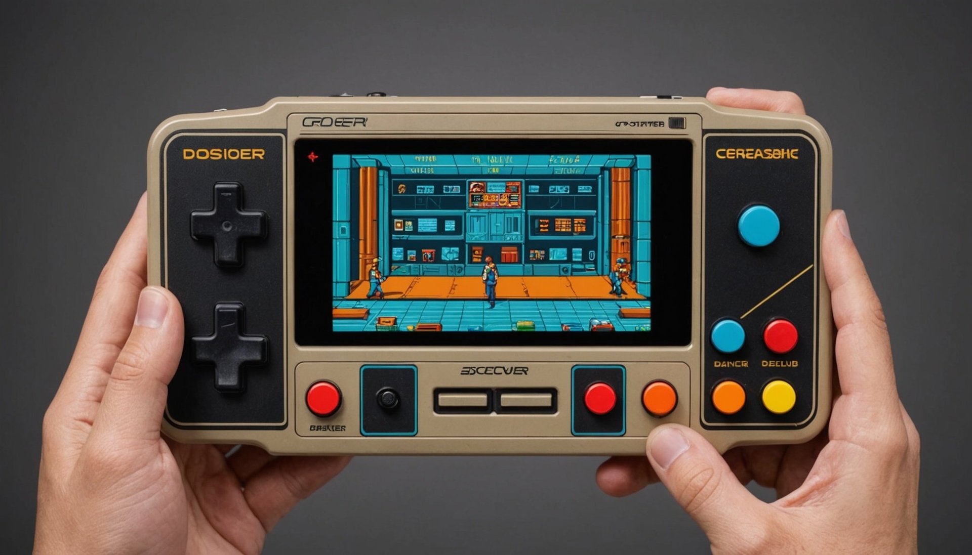 Découvrez la console portable rétro qui vous fait voyager dans le temps ...
